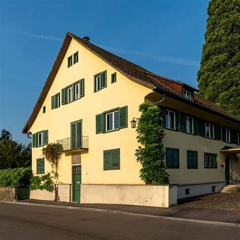 Historische Fotocollage: Paradeplatz, Horgen, Kilchberg, Bern