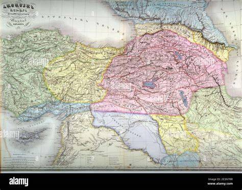 Historische Karte: Armenien und Tschechien