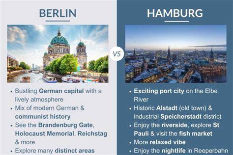 Historische Karte: Streit um die Currywurst-Herkunft Berlin vs. Hamburg