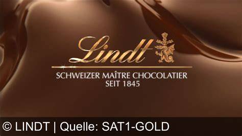 Historische Lindt Werbung mit Schlittenmotiv
