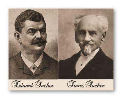 Historische Porträts Franz und Eduard Sacher