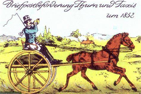 Historische Postkutsche Thurn und Taxis