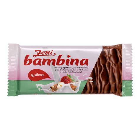 Historische Produktaufnahme Zetti Bambina und DDR-Süßwaren