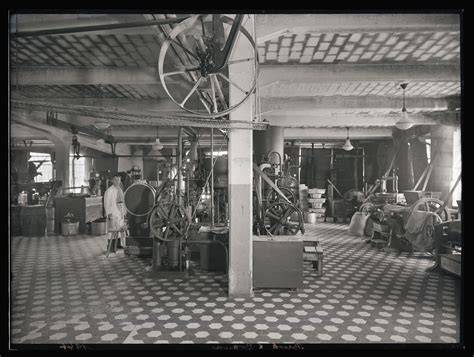 Historische Produktionsanlage der Kakao-Schokoladenfabrik 