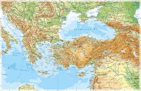 Historische Reise: Türkenhonig in der Türkei und Südeuropa (Karte)