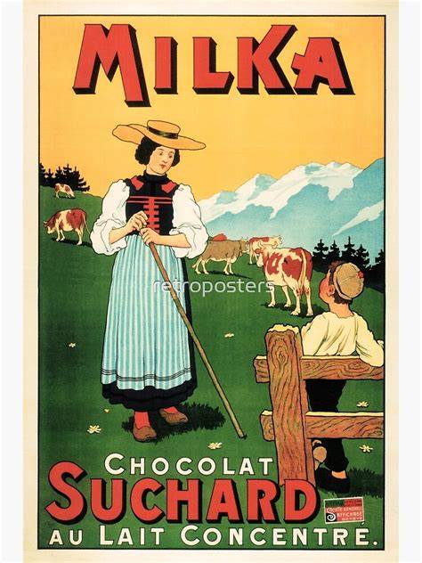 Historische Schokoladenwerbung