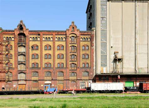 Historische Speichergebäude des Coppenrath Verlags am Münsteraner Hafen