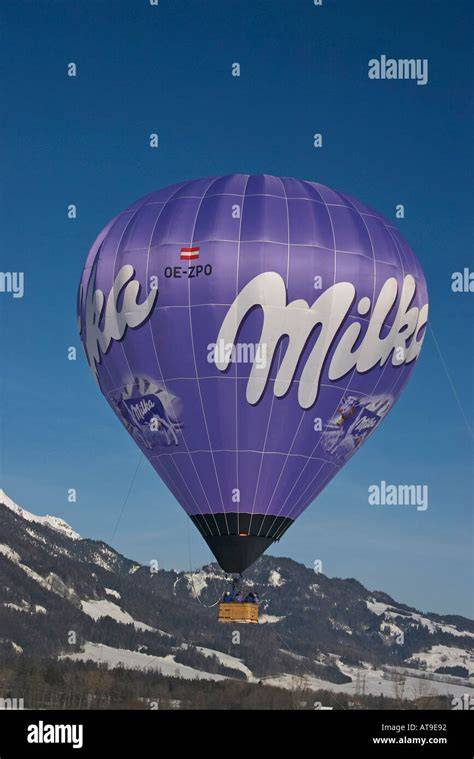 Historische Werbemotive: Banjo, Balloon, Milka