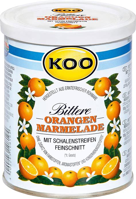 Historische und moderne KOO Marmelade Dosen