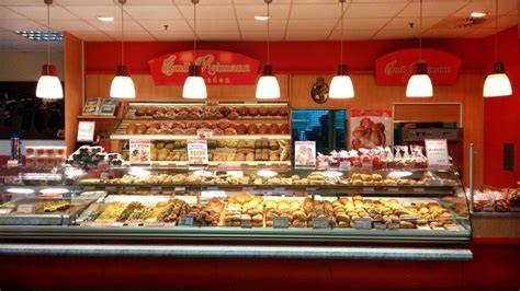 Historisches Foto der Bäckerei Emil Reimann