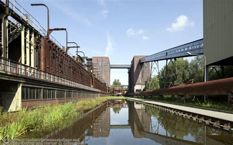 Historisches Panoramabild der Dortmunder Kokerei Hansa
