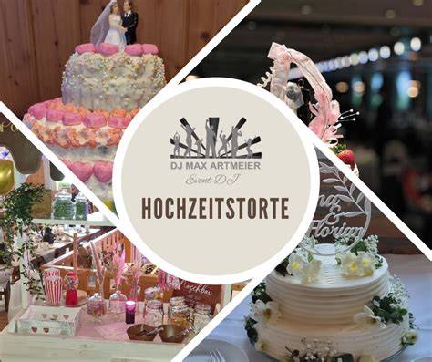 Hochzeitstorte von Herr Max - dekoratives Fondant-Design