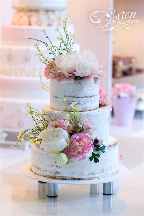 Hochzeitstorten Überzüge: Fondant, Buttercreme, Naked Cake