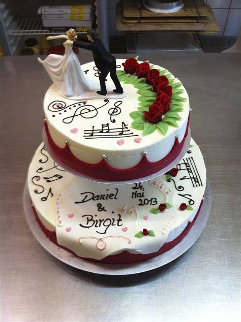 Hochzeitstorten im Mittelalter, Stapel aus Kuchen