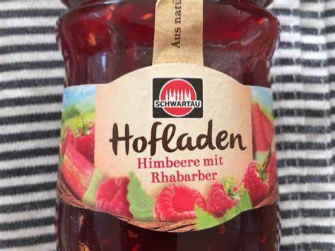Hofladen mit Gläsern Marmelade