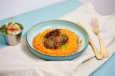 Hokkaido Kürbis und Kürbispüree