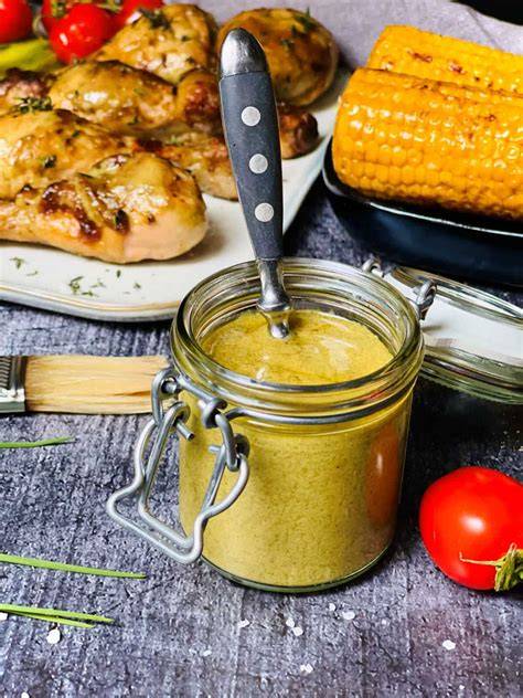 Honig Senf Marinade in verschiedenen Varianten (pikant, mediterran, zitronig, rauchig)