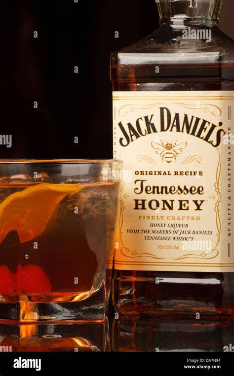 Honig Whisky Flasche