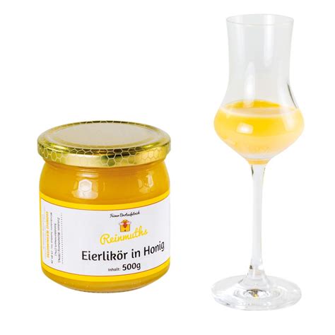 Honig Williams im traditionellen Schnapsglas