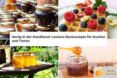Honig als Zutat: von Konfitüre bis Kuchen - Infografik