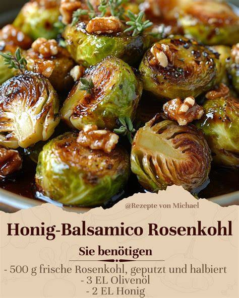 Honig und Balsamico in einer Schüssel
