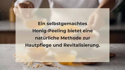 Honig und Hautpflege