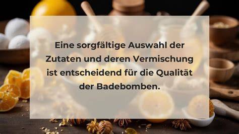Honig und Zutaten für Badebomben
