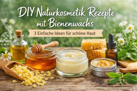 Honig und natürliche Öle als Zutaten einer DIY Haarkur