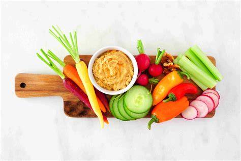 Honig-Senf-Dip mit Gemüsesticks