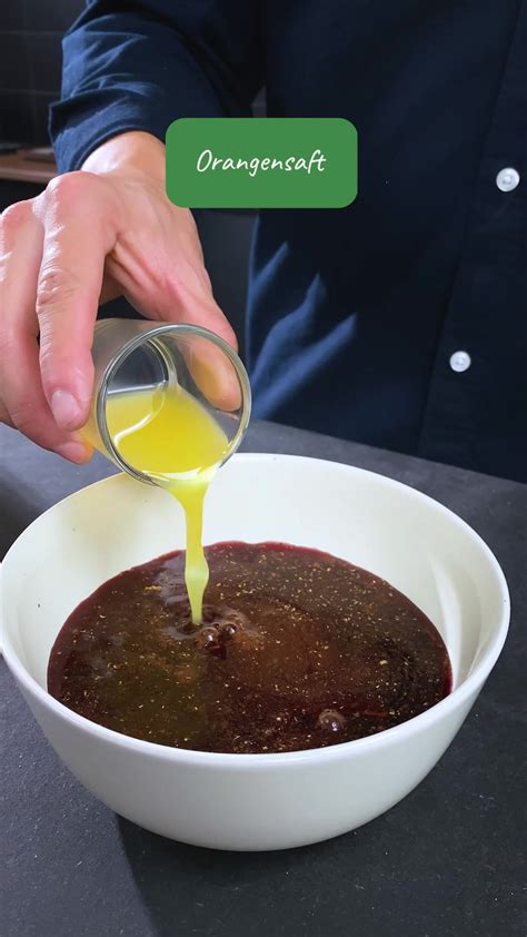 Honig-Senf-Rub Zutaten und Aromen