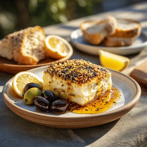 Honig-Thymian-Topping für gebackenen Feta