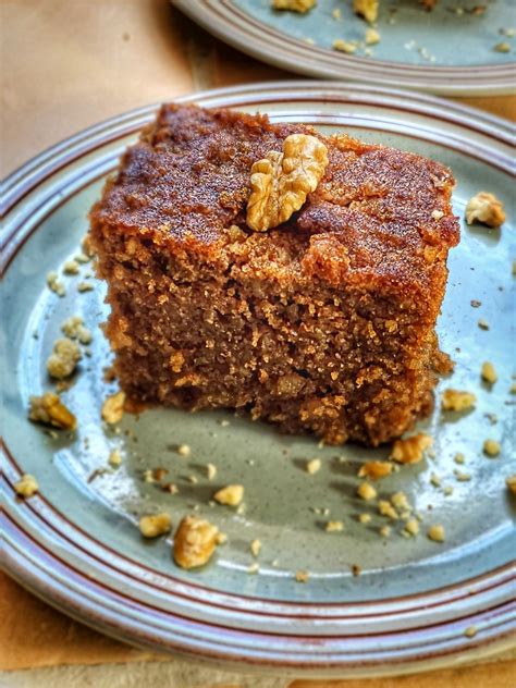 Honig-Walnuss-Kuchen (Karydopita)