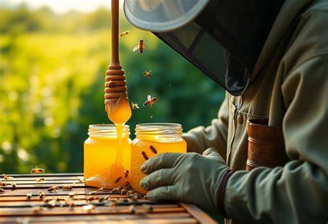 Honiggewinnung: vom Bienenstock ins Glas