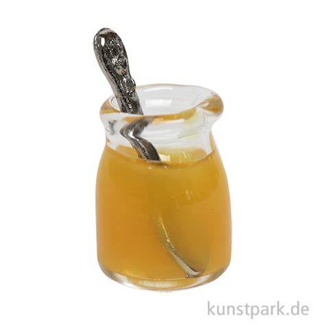 Honigglas mit Löffel - erst ab 12. Monat ratsam