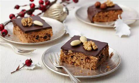 Honigkuchen - festlich dekoriert