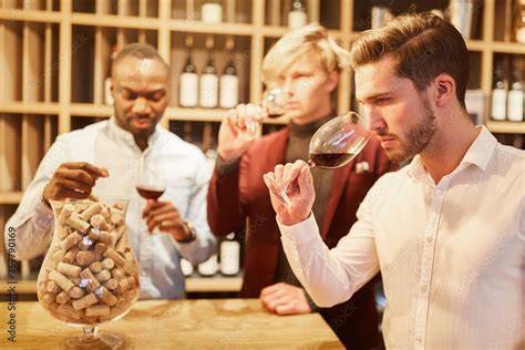 Honigsommeliers bei der Verkostung