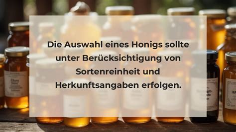 Honigsorten und ihre Besonderheiten