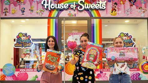 House of Sweets Ladenfront in den Schloss-Arkaden