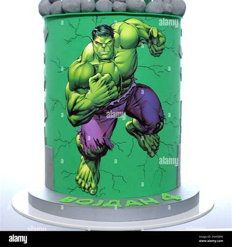 Hulk Motivtorte: Geburtstagskuchen als Highlight für Marvel-Fans