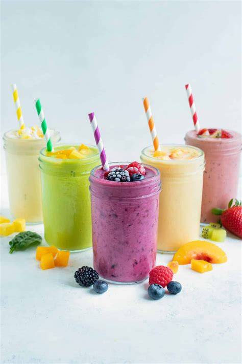 Ice Fruit Shakes: Cool Lemon, Juicy Orange, Erdbeer Maracuja