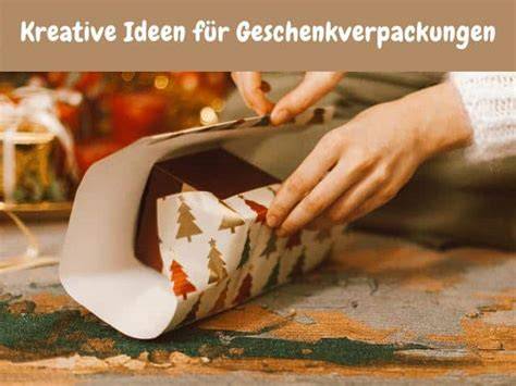 Ideen für Pralinen-Geschenkverpackungen