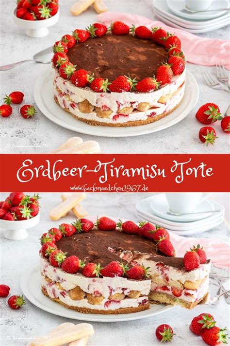 Illustration: Ablauf der Zubereitung Erdbeer-Tiramisu mit Holunderblüte