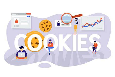 Illustration: Cookie- und Tracking-Mechanismen im Webshop