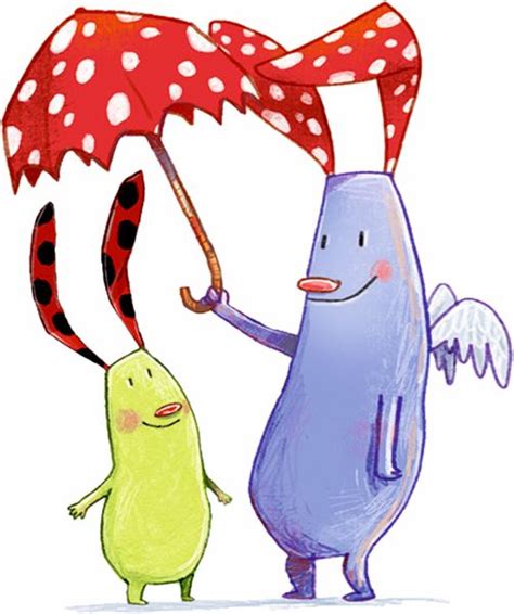 Illustration: Der kleine Beschützer als Schlüsselanhänger