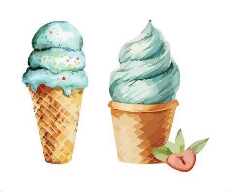 Illustration: Eiscreme und Kindheitserinnerungen