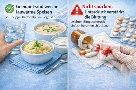 Illustration: Ernährung nach Kehlkopfoperation - empfohlene Speisen und Tipps