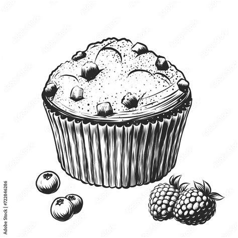 Illustration: Stäbchenprobe am Muffin
