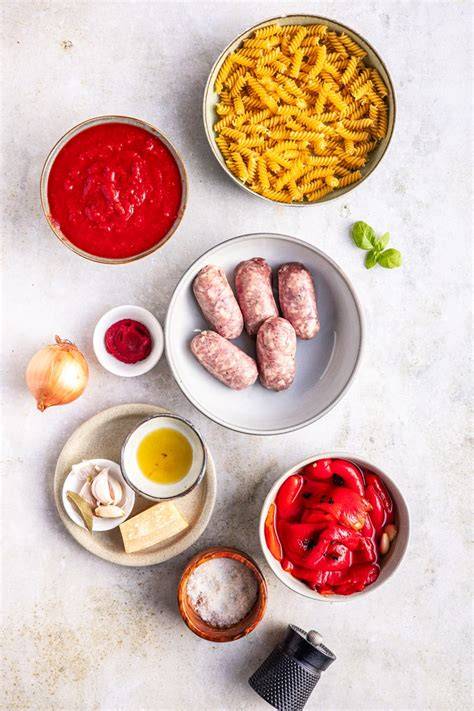 Illustration: typische Zutaten einer Salsiccia mit Trüffel