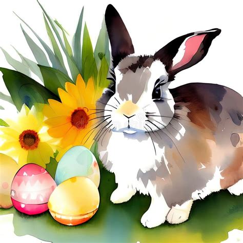 Illustration Ursprung Osterhase