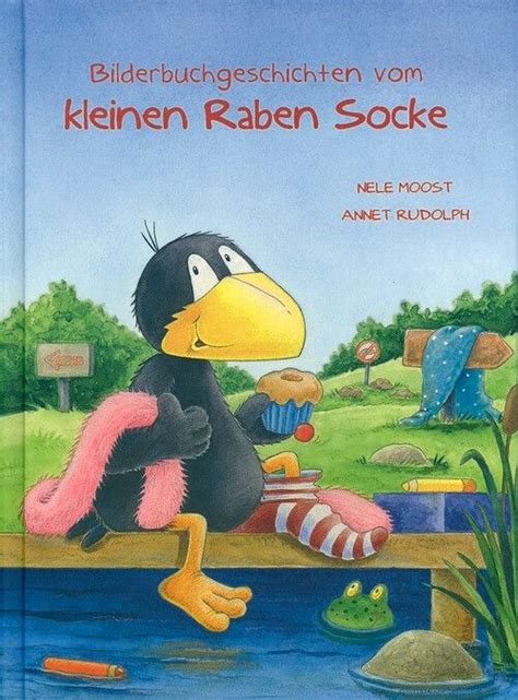 Illustration vom kleinen Raben Socke als Inspiration für Kuchen-Dekoration